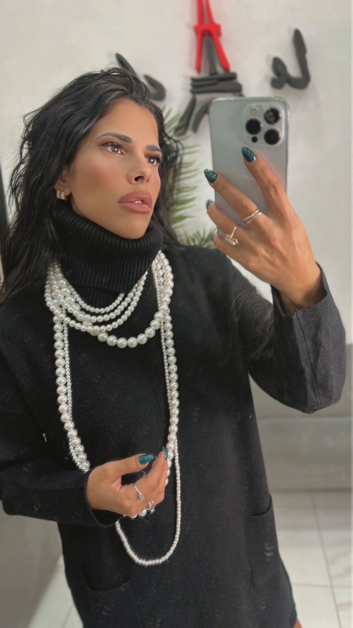 Collana 6 Fili in Perle