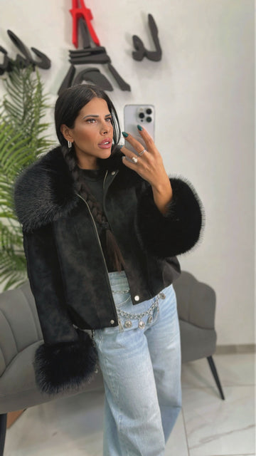 Giubbotto Dafne Nero