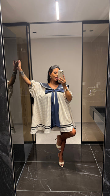Abito Sailor Righe & Fiocco
