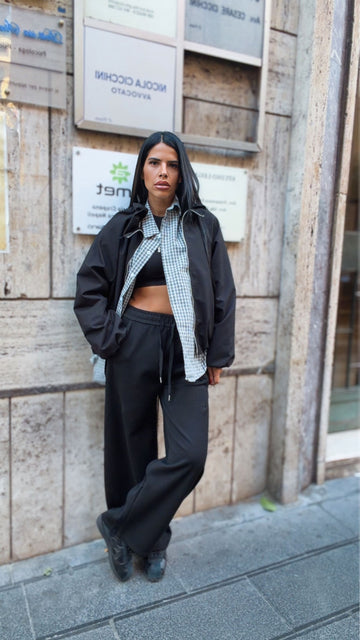 Pantalone Tuta Balloon - Nero