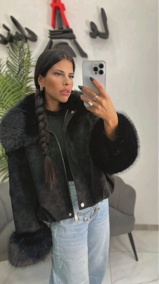 Giubbotto Dafne Nero