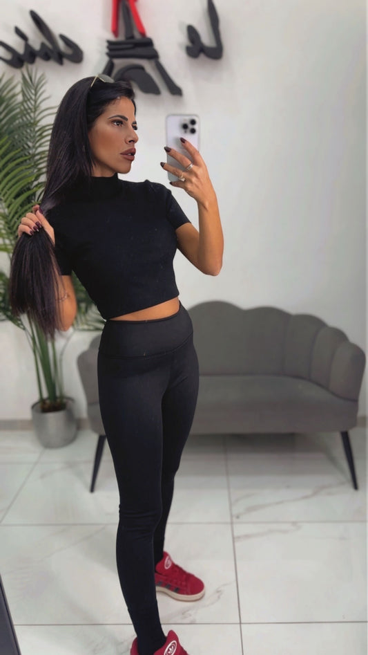 Leggings Vita Alta Contenitivo Super Felpato