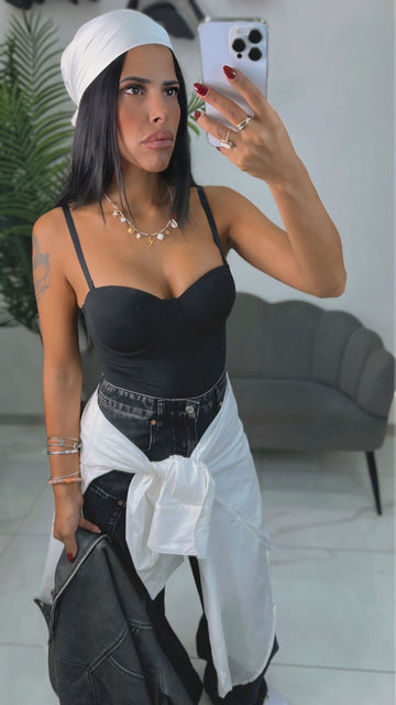 Body Contenitivo Nero