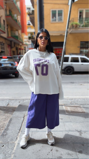 Bermuda Over Sporty - Viola