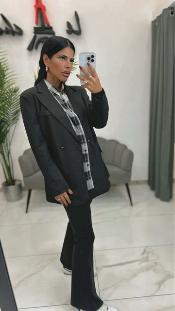 Giacca Nera doppio Petto