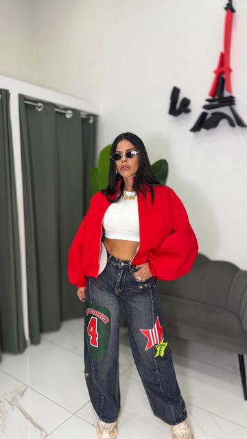 Bomber Over Neoprene