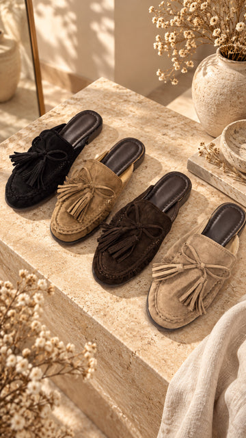 Mocassino Mules con Nappina
