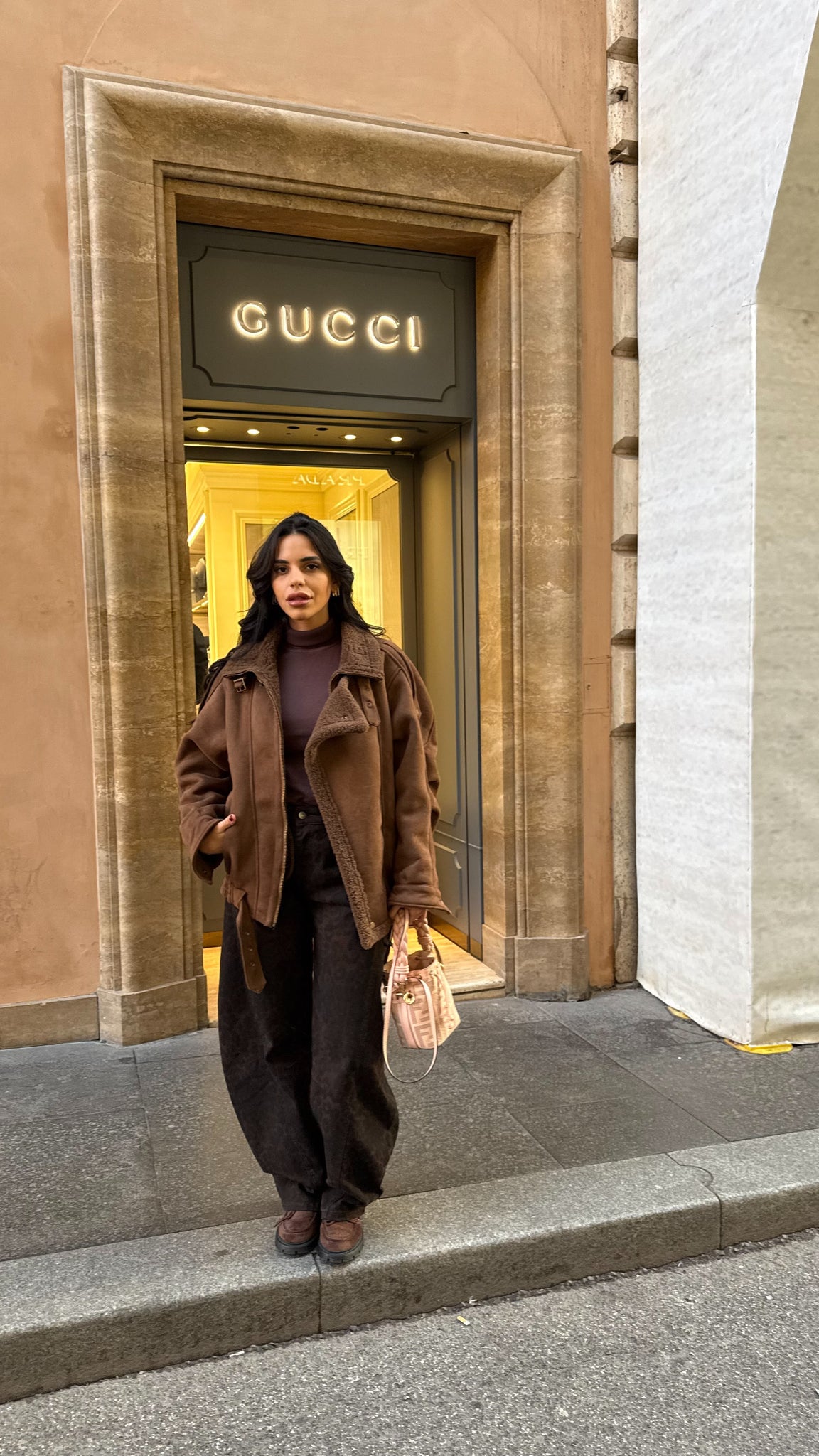 Lupetto in lana Marrone