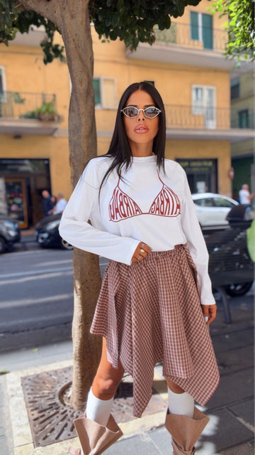 Maglia Girocollo con Stampa