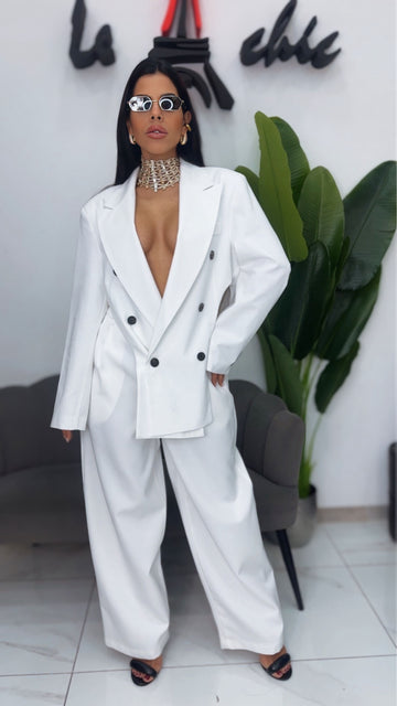 Tailleur Bianco Lumina