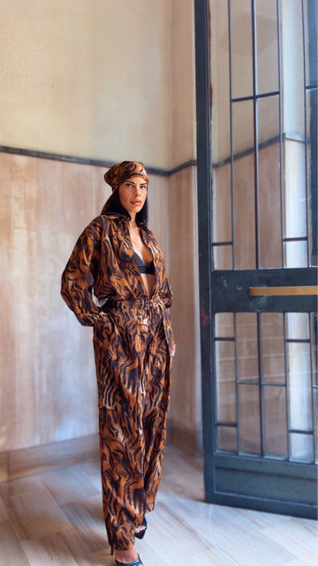 Pantalone Cargo Animalier
