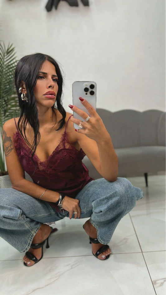 Abito Canotta con Pizzo