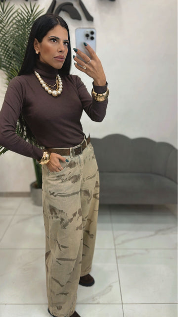 Jeans Ballon Macchie