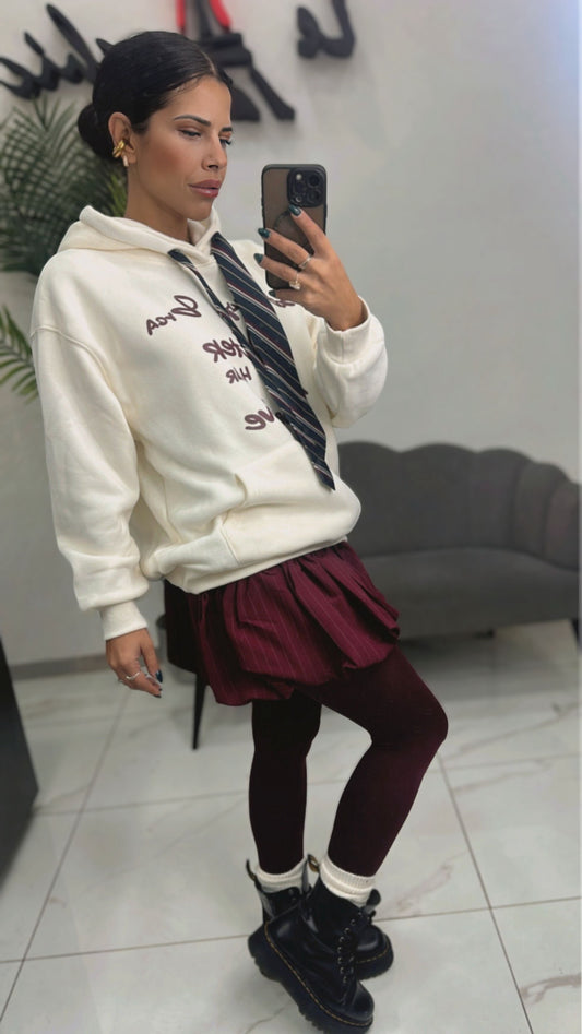 Calze 80den Bordeaux