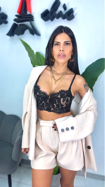 Bralette in Pizzo