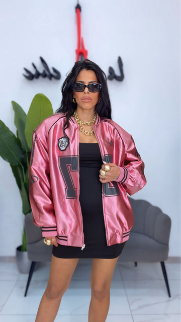 Bomber Satin - Rosa