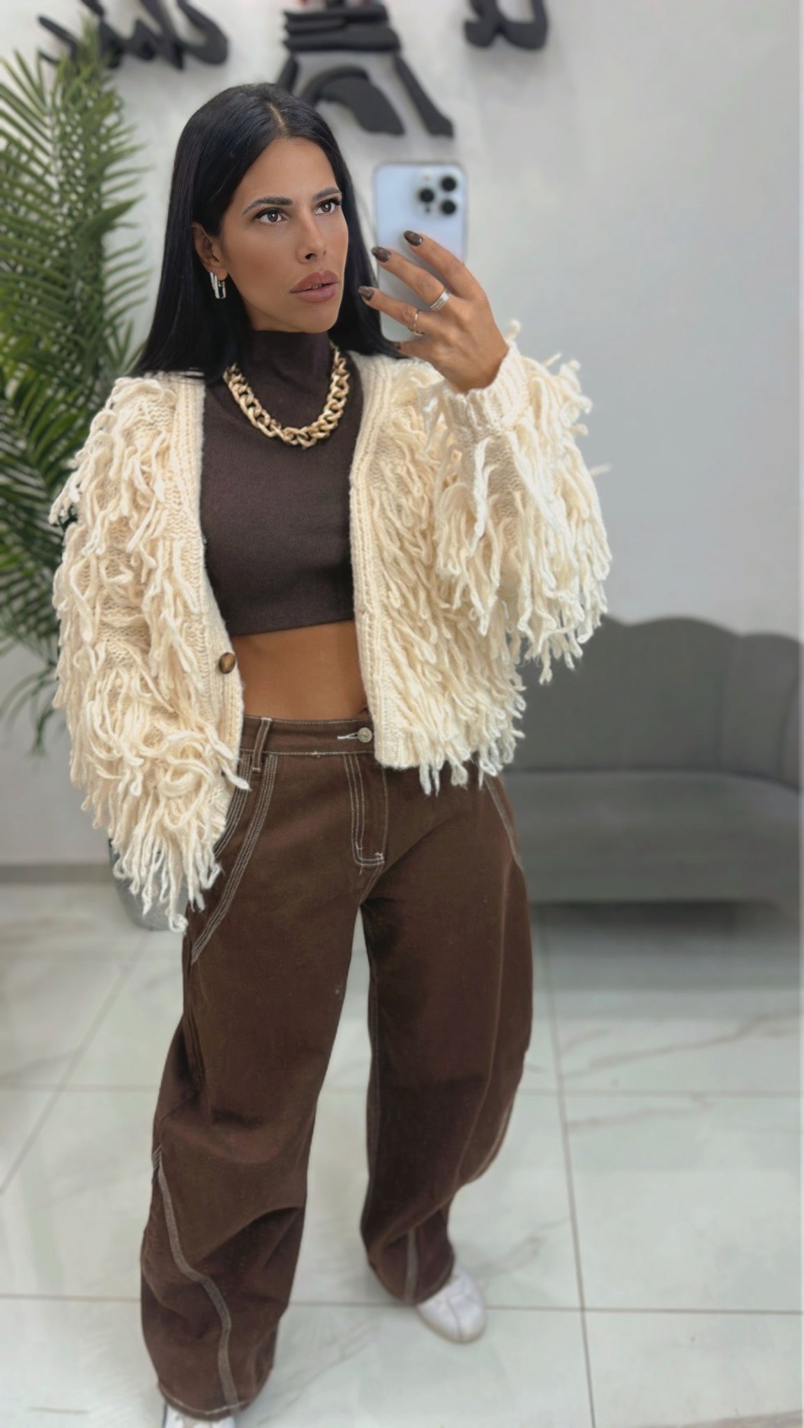 Jeans Balloon Marrone