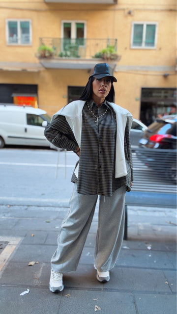 Pantalone Tuta Balloon - Grigio