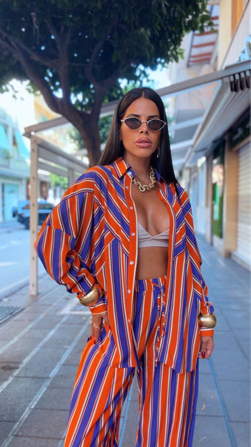 Coordinato Lumina Righe con Pantalone