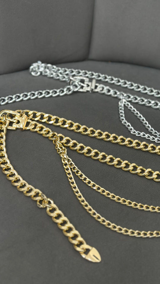 Cintura doppia catena