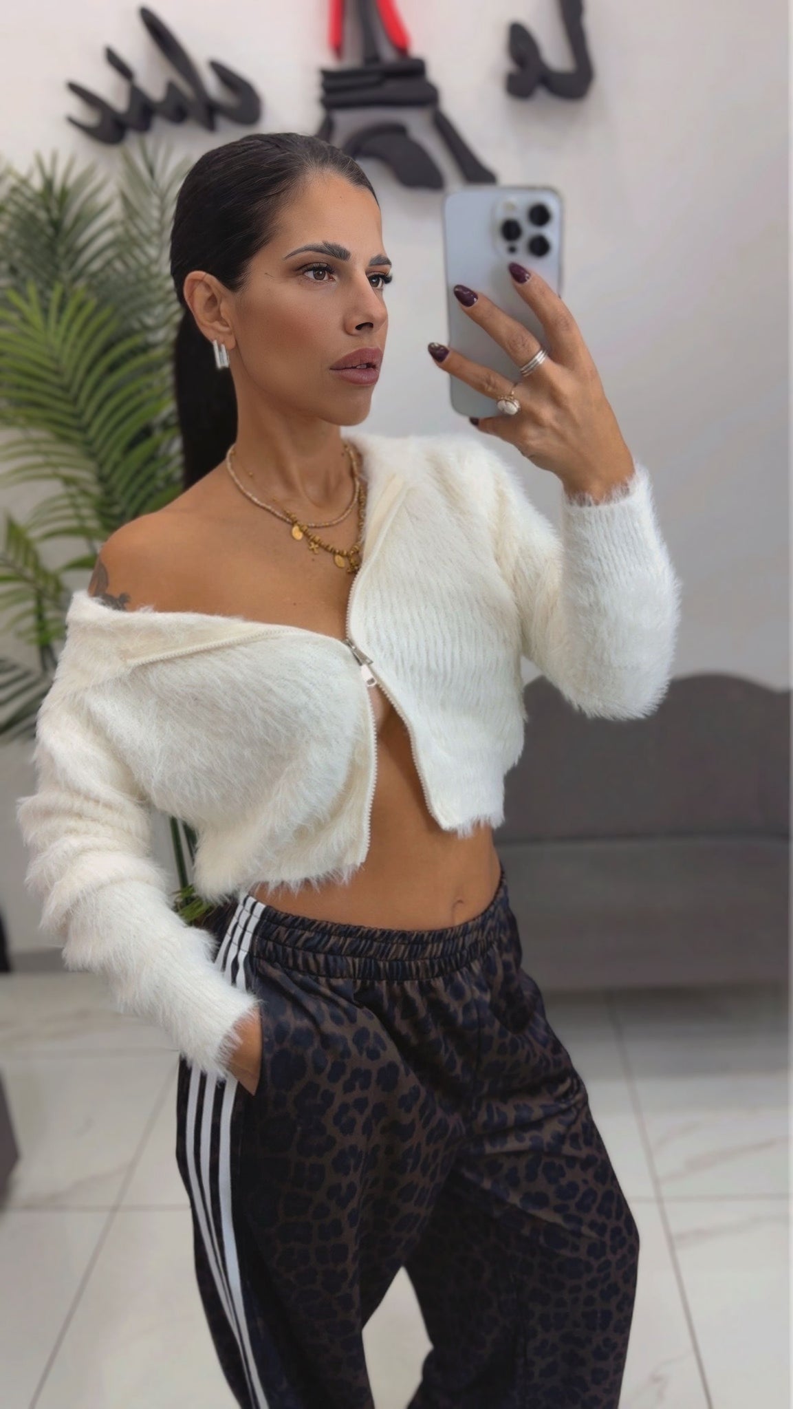 Pull Peluche con Zip