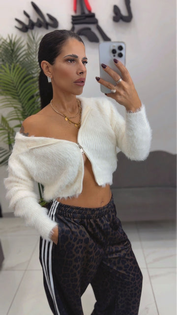 Pull Peluche con Zip