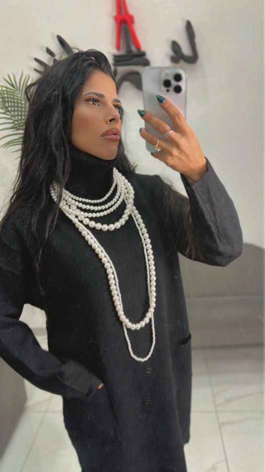 Collana 6 Fili in Perle