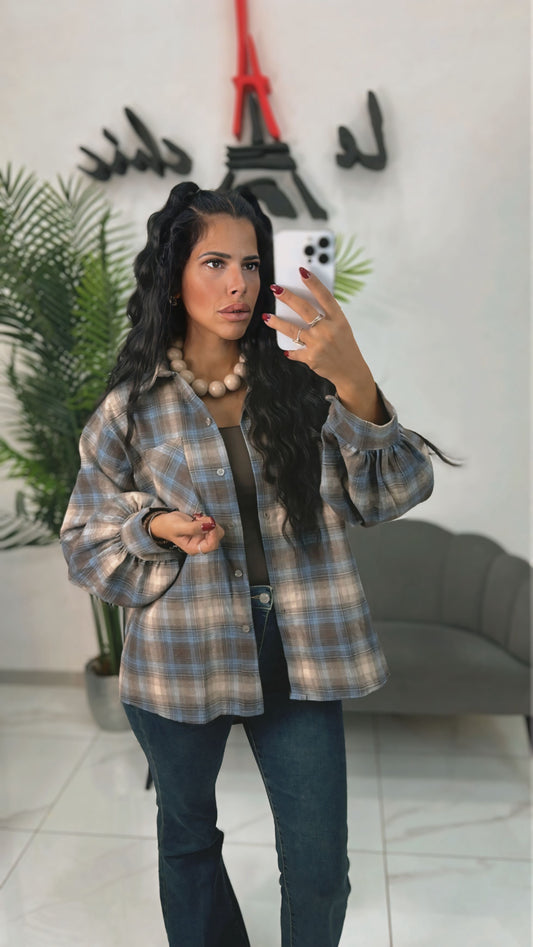 Camicia Scozzese Over