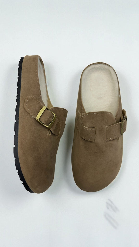 Sabot foderati in ecopelliccia