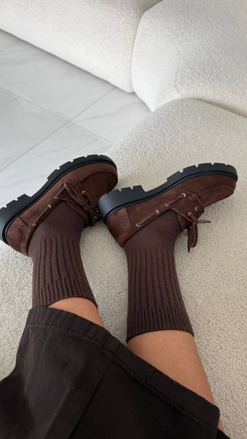 Mocassino Brenda Marrone