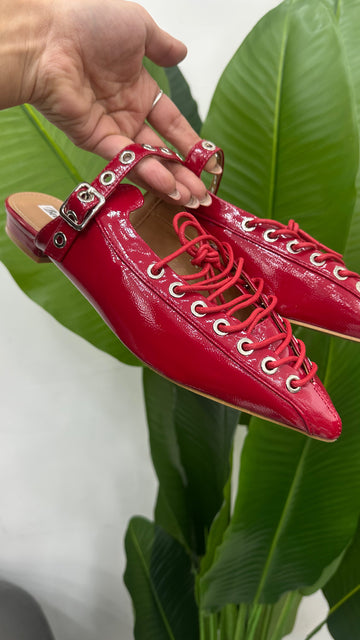 Mules stringati Rossi