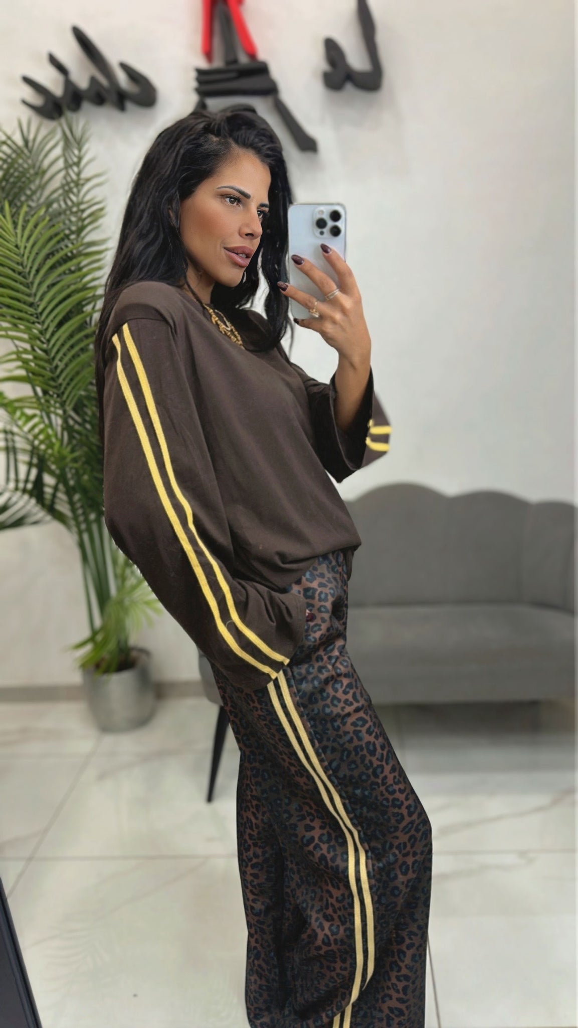 Pantalone Maculato banda Gialla