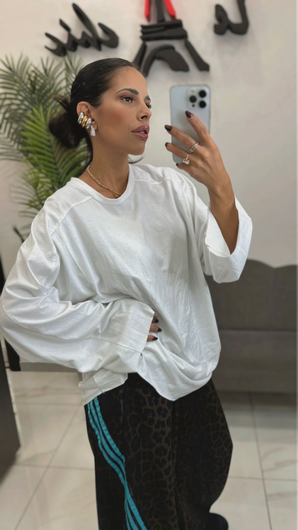 Magliettone Bianco Over