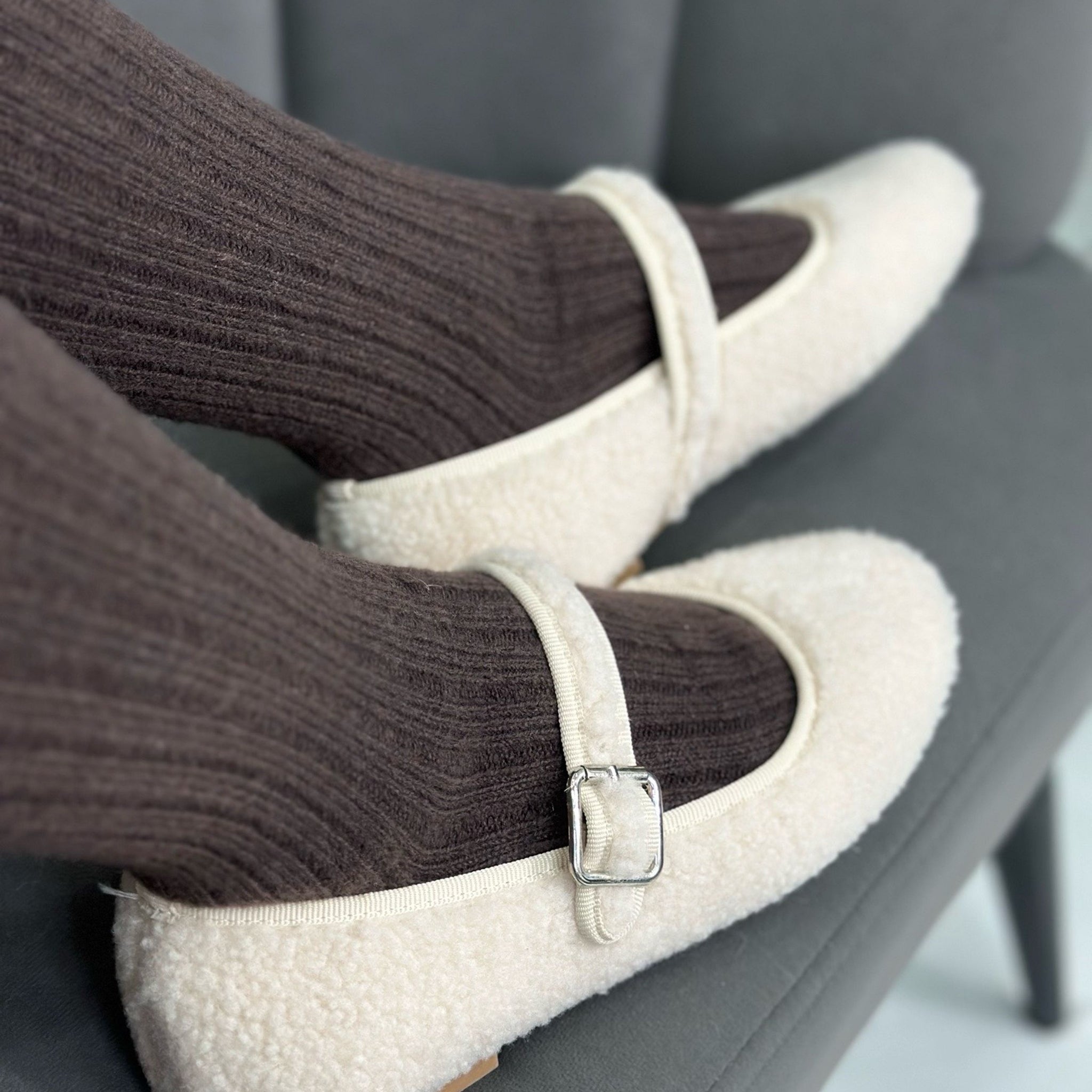 Ballerina Teddy Beige