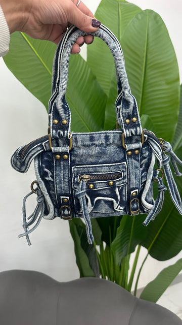 Borsa Denim Mini